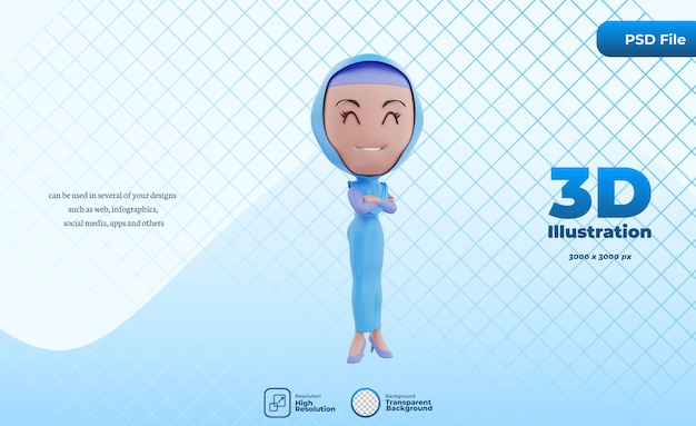 Representación 3d del arma comercial de las mujeres