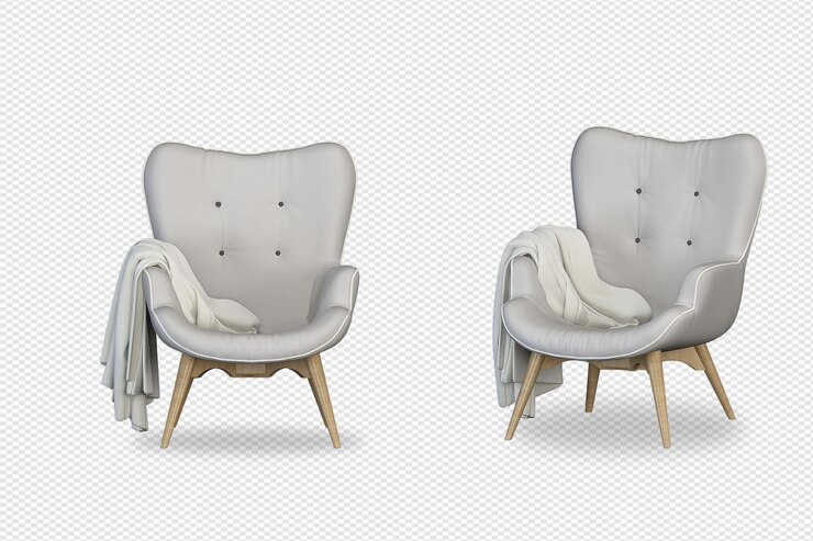 Representación 3d del concepto de sofá