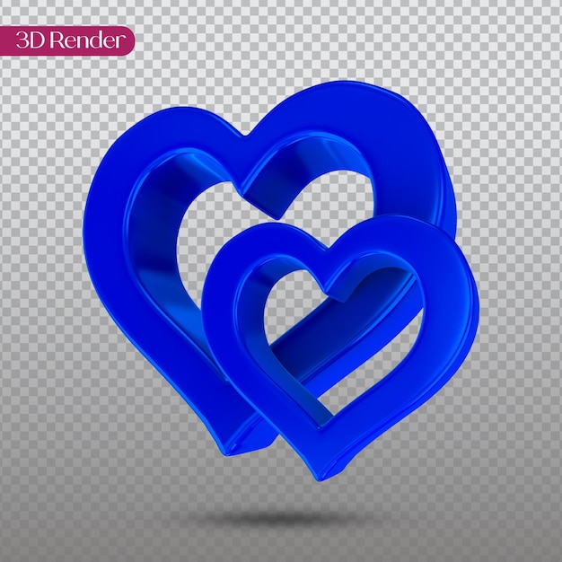 Representación 3D del corazón