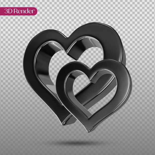 Representación 3D del corazón