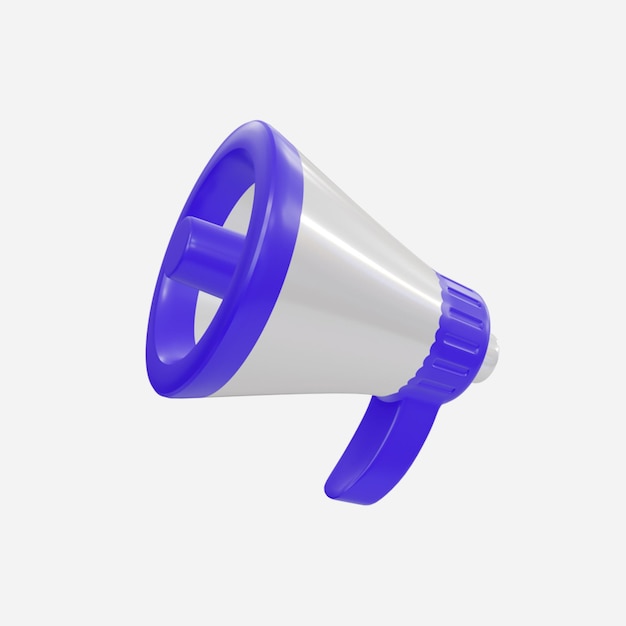 Representación 3D del icono promocional para la interfaz de usuario
