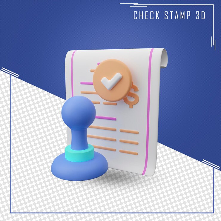 Representación 3D de la ilustración del icono del documento del documento legal