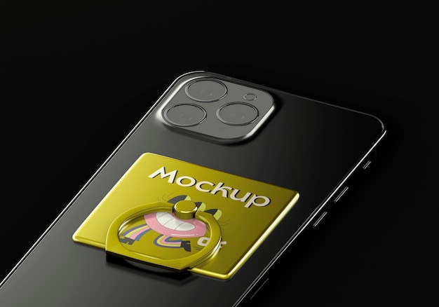 Representación 3d de maqueta de enchufe pop