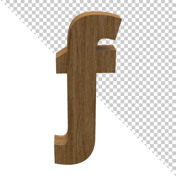 Representación 3D de material de madera símbolo de florín holandés