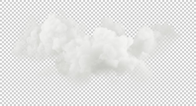 Representación 3d de las nubes de ozono de la atmósfera de oxígeno
