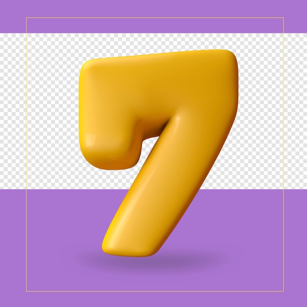 Representación 3D de Number