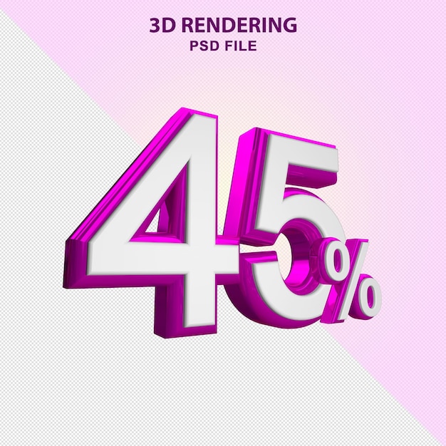 PSD representación 3d