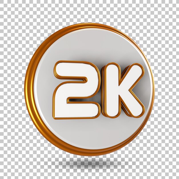 Representación de diseño de representación de etiqueta de oro 3D aislada