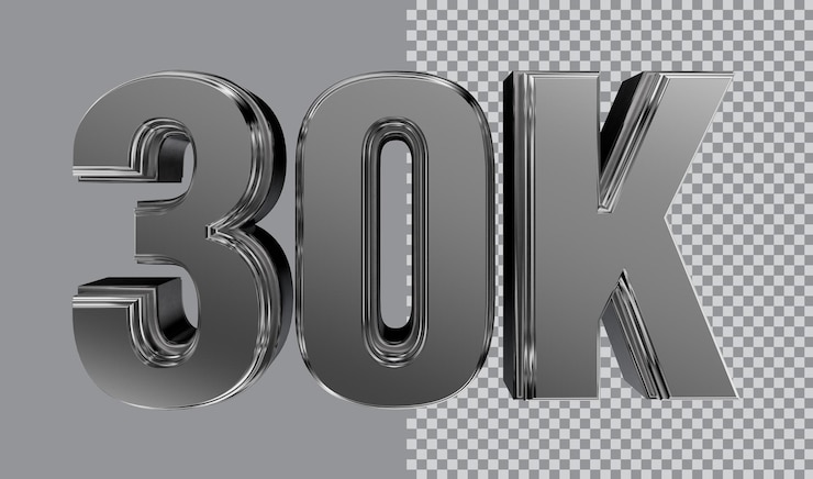 PSD representación de texto 3d