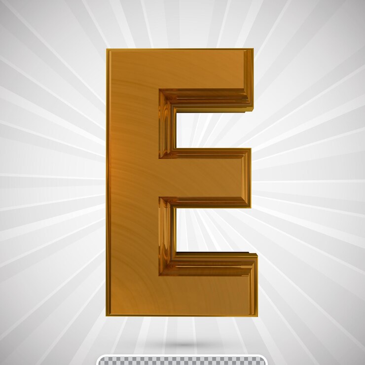 PSD representación de texto 3d