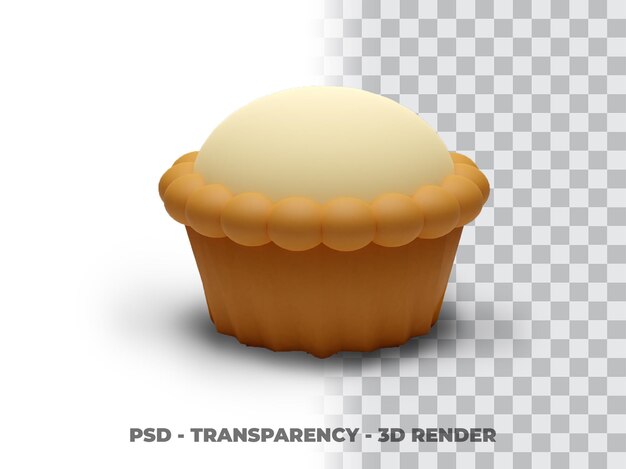 PSD representador 3d de pie con fondo transparente