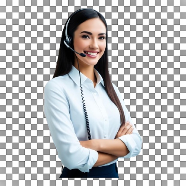 Representante de servicio al cliente generado por ai