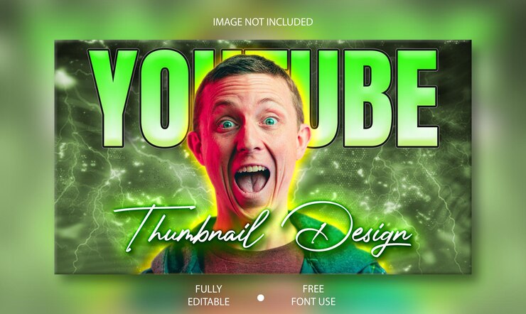 Reseña de video PSD miniatura del canal de YouTube y banner web premium psd