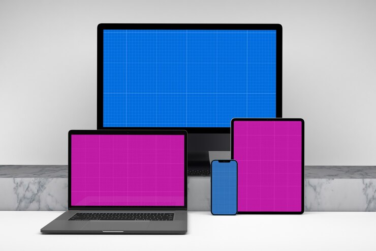 PSD responzivní mockup 2021