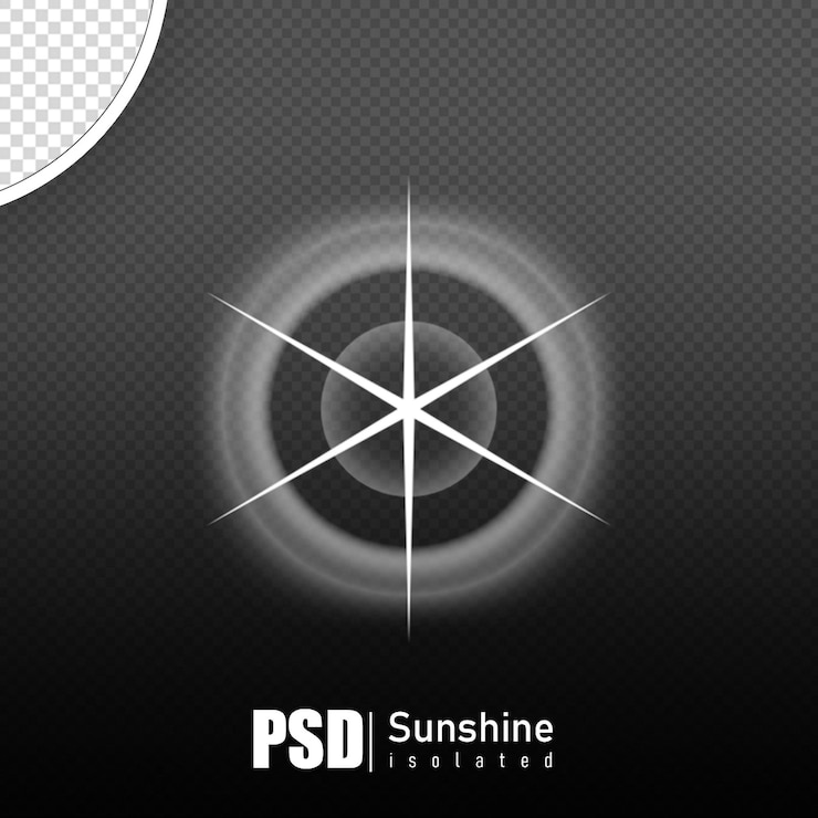 PSD resumen efecto de luz del amanecer