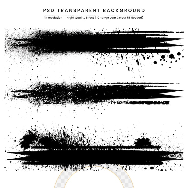 PSD resumo de arranhões em fundo monocromático emoldurado com textura