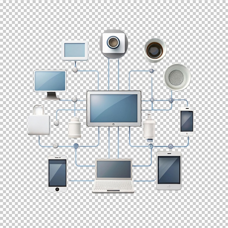 PSD rete nternet comunicazione tecnologia web icona del computer png
