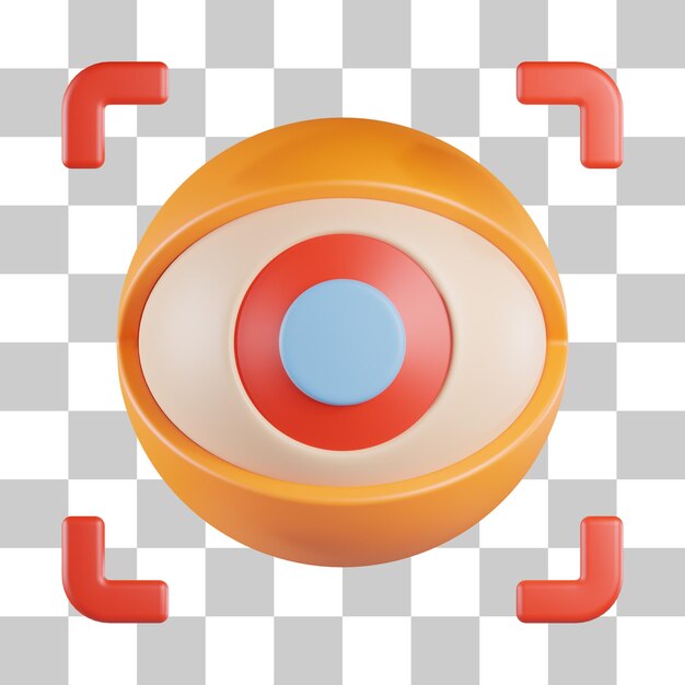 Retina-Scan-3D-Symbol