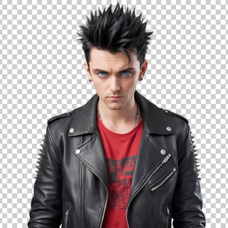 PSD el retrato de android punk