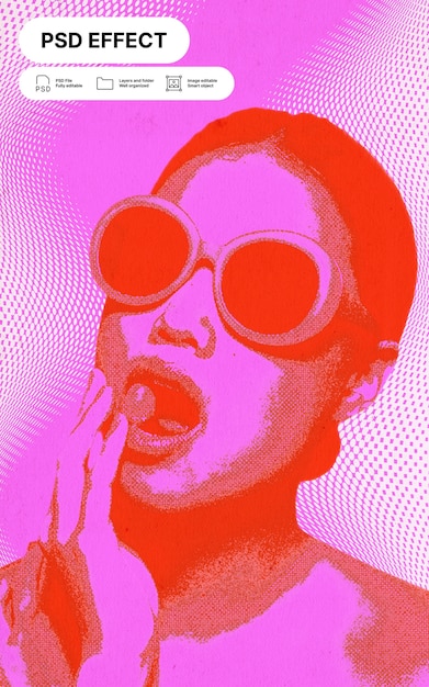 Retrato de arte pop