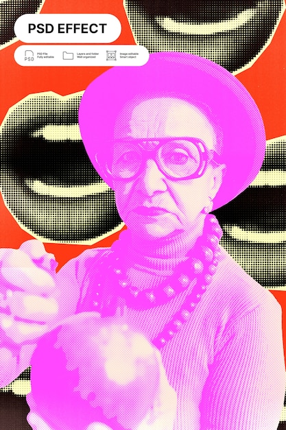 Retrato de arte pop