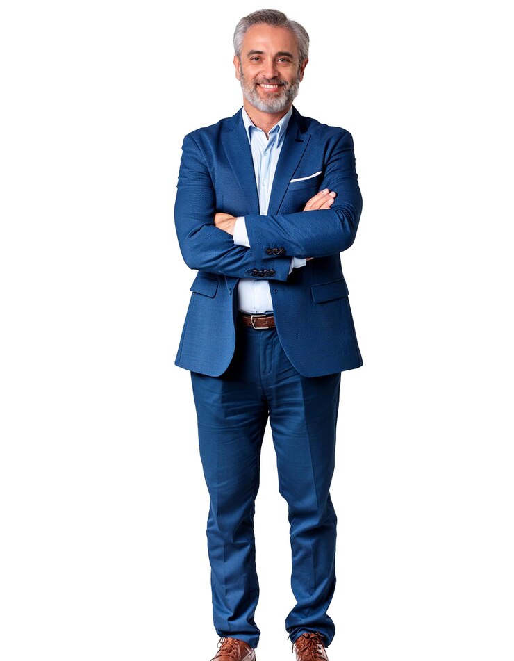 PSD retrato gai de apenas um homem branco fundo criado por ia