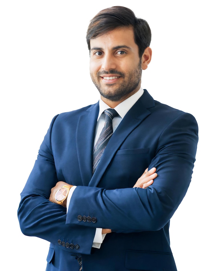 PSD retrato gerado por ia de apenas um homem branco de fundo criado por ai