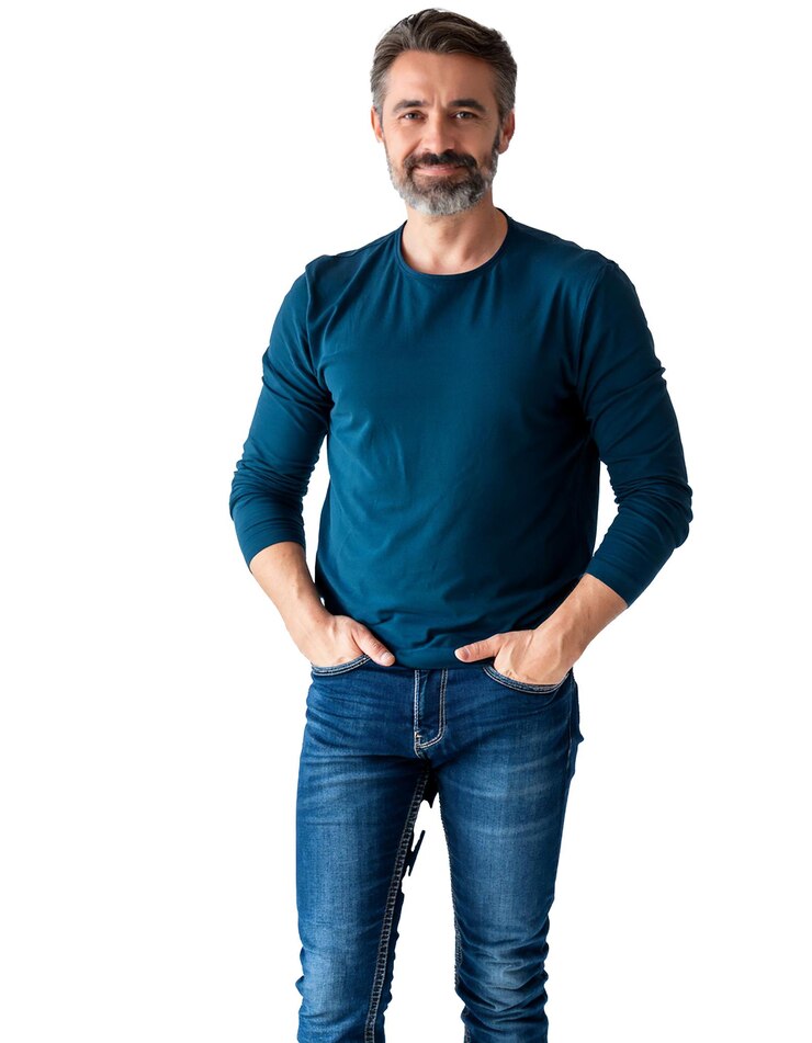 PSD retrato gerado por ia de apenas um homem branco de fundo criado por ai