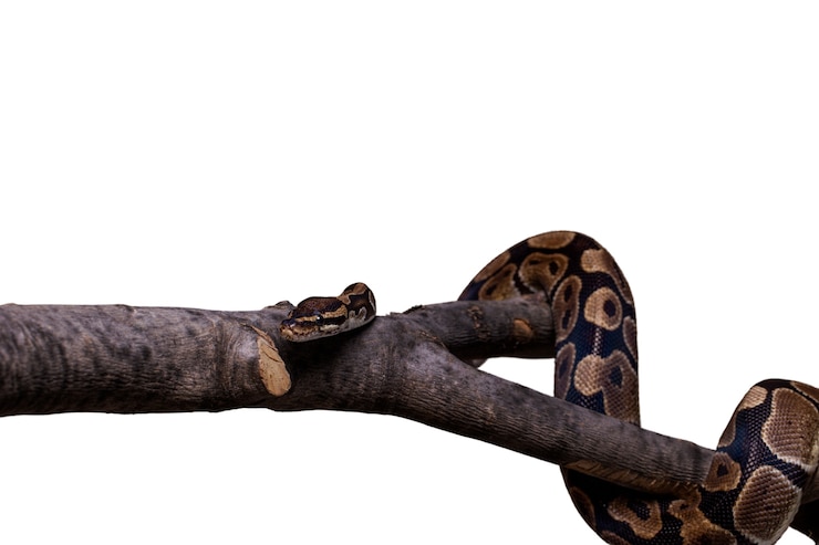 PSD retrato lindo del animal doméstico de la serpiente