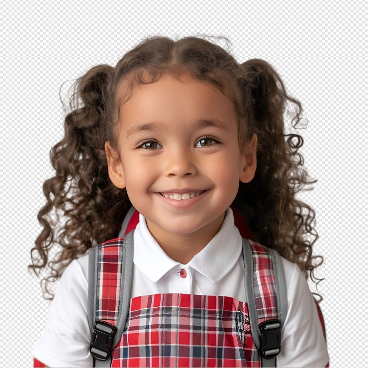 Retrato de niños que regresan a la escuela