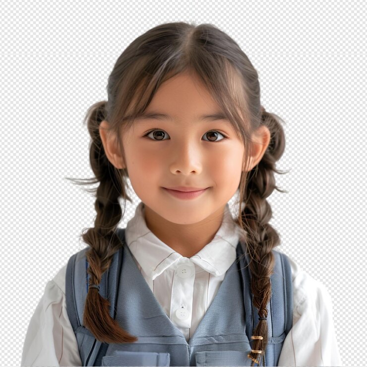 Retrato de niños que regresan a la escuela