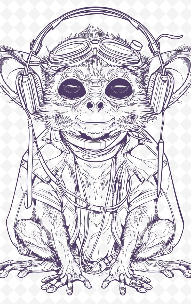 PSD retratos e artes animais gráficos vectoris impressíveis e descarregamentos digitais para amantes de animais