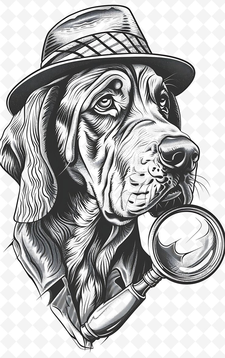 PSD retratos de mascotas y arte animal gráficos vectoriales imprimibles y descargas digitales para los amantes de los animales