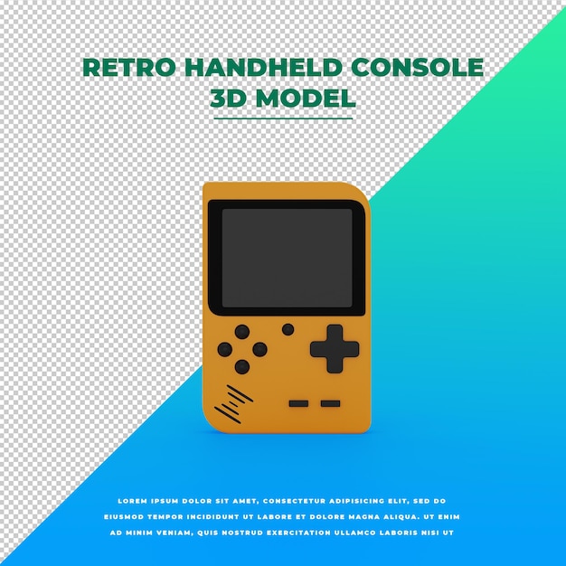 Retro handheld console