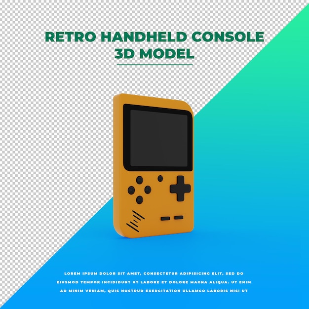 Retro-handheld-konsole