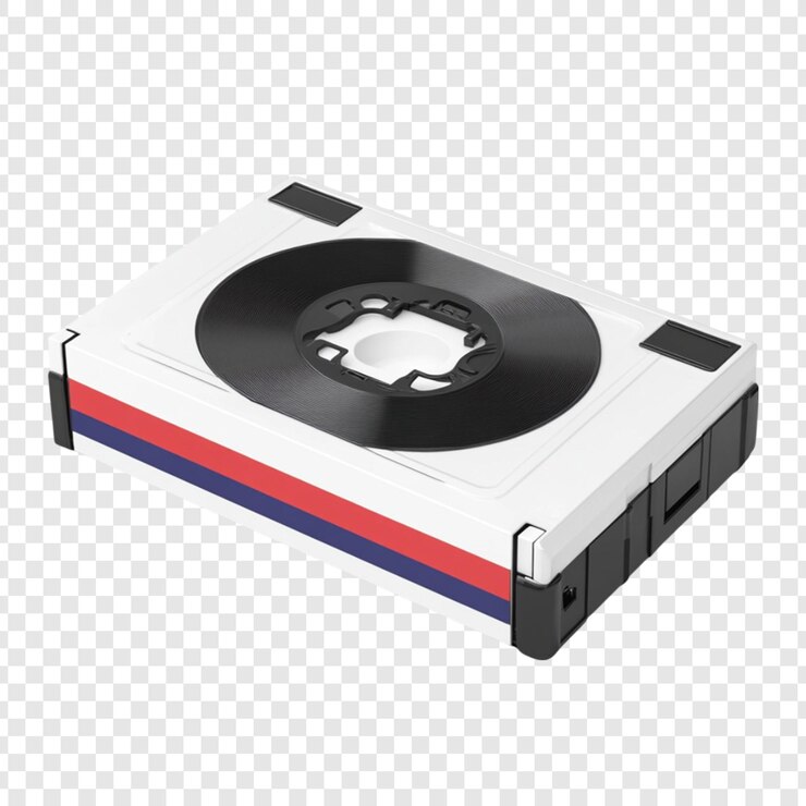 PSD retro video cassetta vintage media nostalgia tecnologia