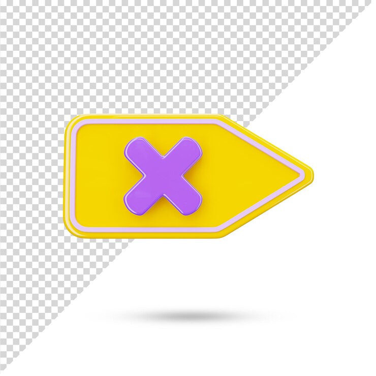 PSD retroceso 3d icono transparente 3d renderizado 3d símbolo y signo