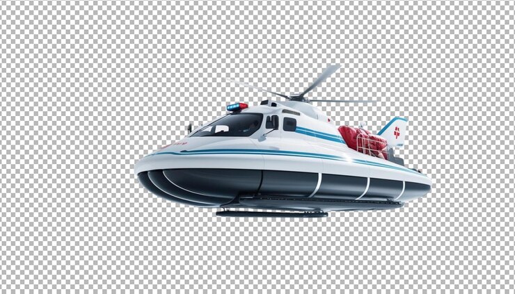 PSD rettungs-hovercraft flugzeuge in notfalloperationen