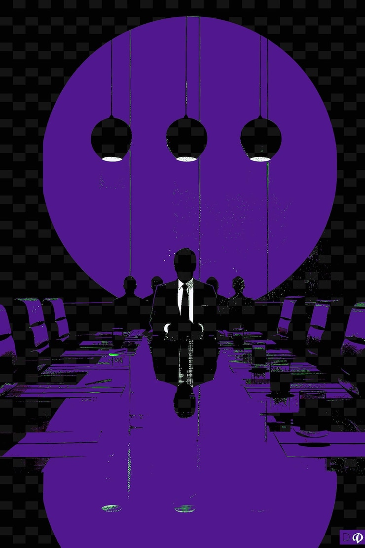 PSD reunión con un candidato presidencial y youtubers de bitcoin ilustración plana de la campaña electoral