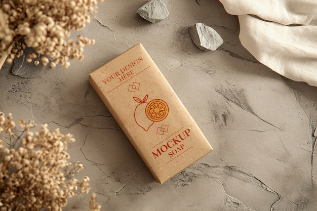 Reusable container packaging mockup