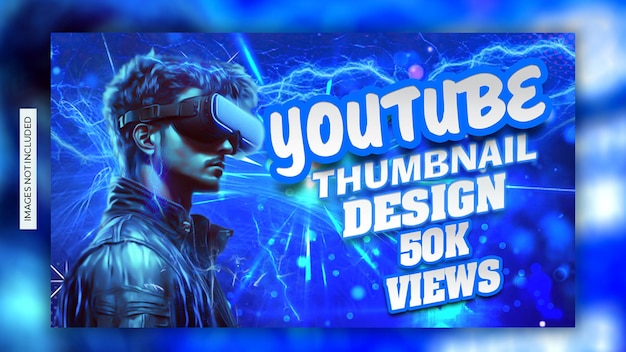 review de vídeo miniatura do canal do youtube e banner da web