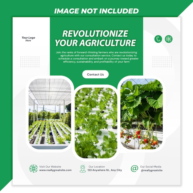 Revolucione o seu posto de Agricultura