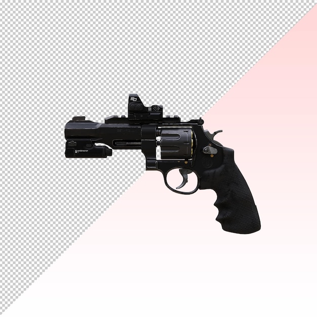 Revolver isolato