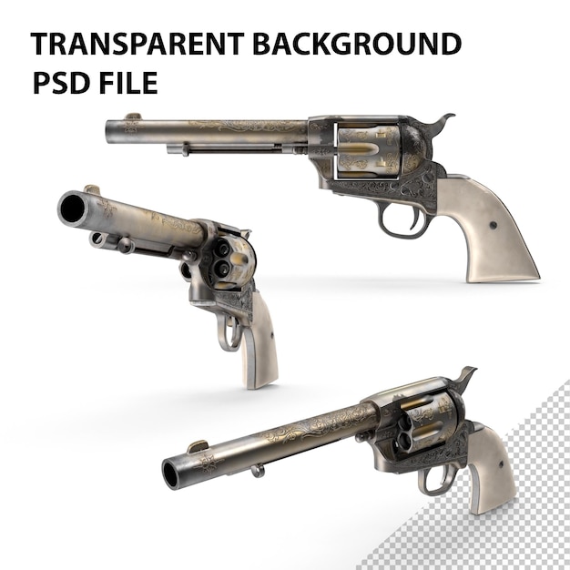 PSD revolver png