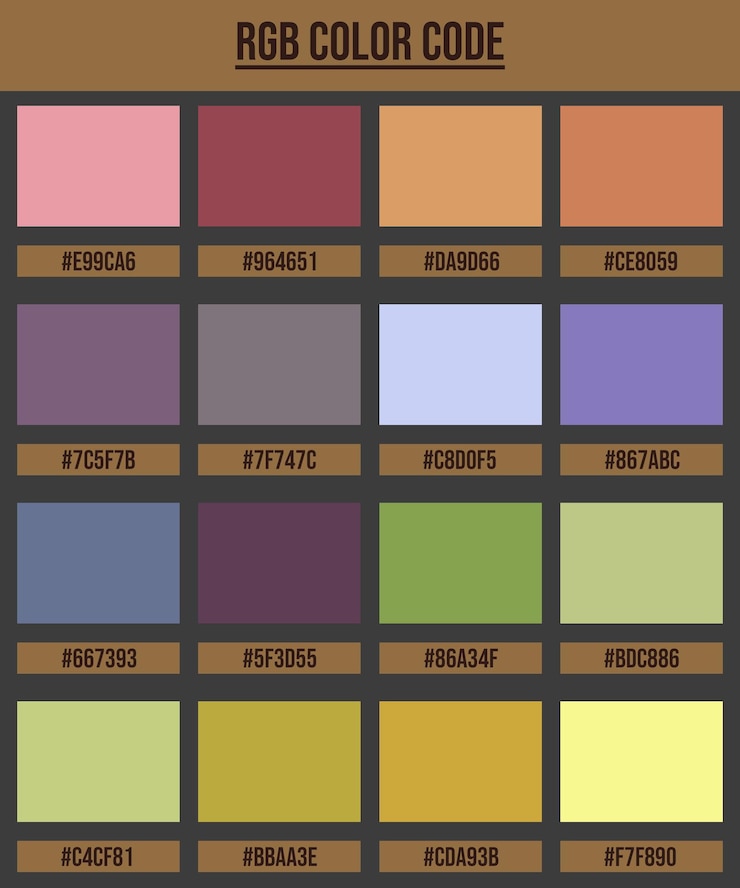 PSD rgb-farbige box wird mit vielen farben angezeigt