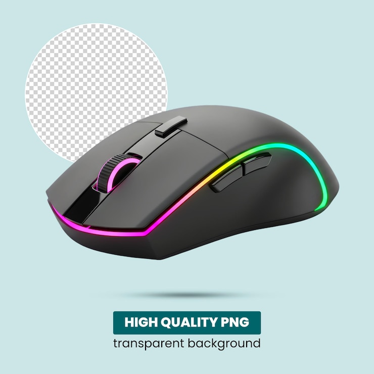 PSD rgb gaming mouse (mouse de jogo rgb)