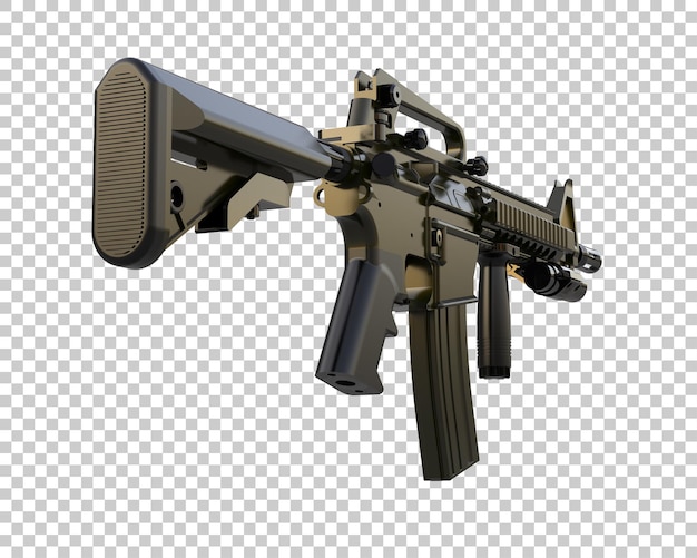 Riffle isolato sullo sfondo illustrazione di rendering 3D