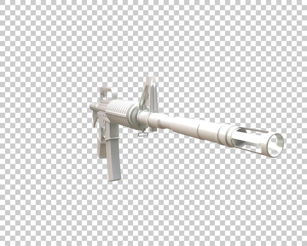 Riffle isoliert auf dem Hintergrund 3D-Rendering-Illustration