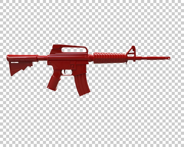 Riffle isoliert auf dem Hintergrund 3D-Rendering-Illustration