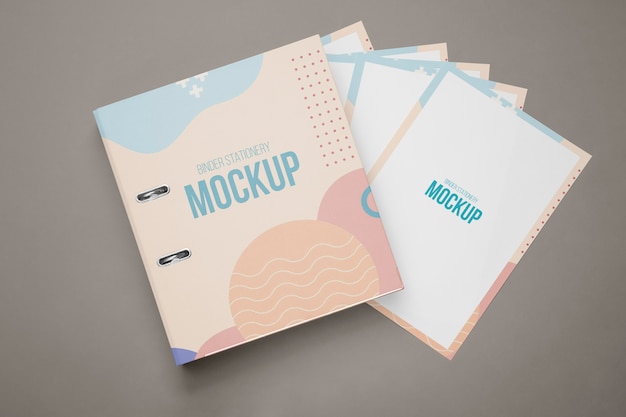 Ringbuch-Mockup-Design